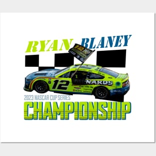 Ryan Blaney Championship Posters and Art